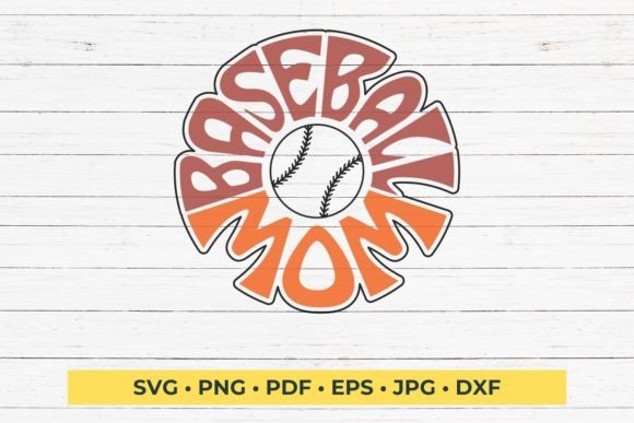 Baseball Mom SVG: Graphics for Crafts & Brands