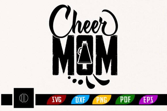 CHEER MOM SVG: Top Graphics for Crafts
