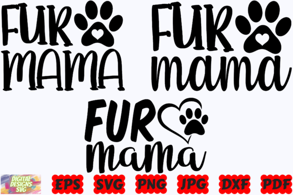 Fur Mama SVG: Crafting Graphics for Local Brands