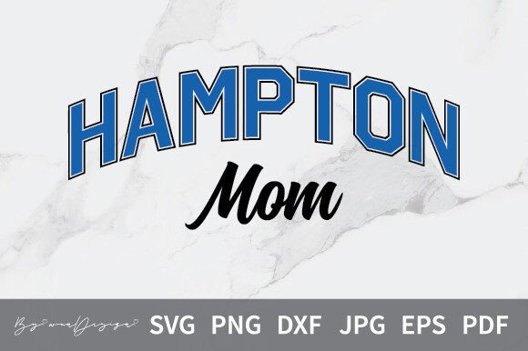 Hampton University MOM Graphics for Crafts