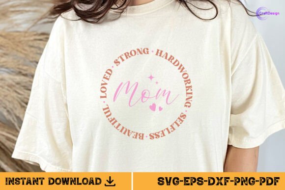 Happy Mother's Day SVG for Crafts and Graphics