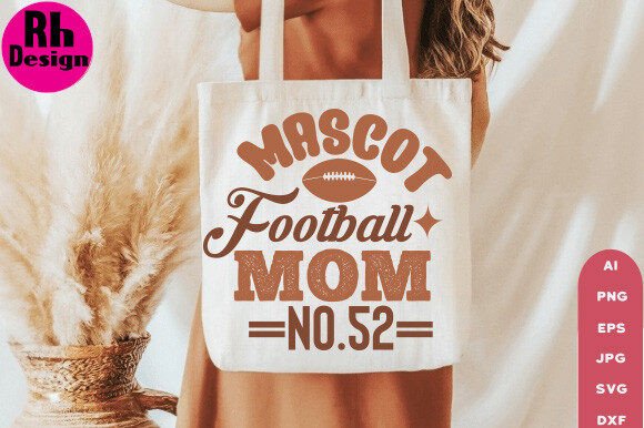 Mascot Football Mom SVG PNG: A Designer's Review
