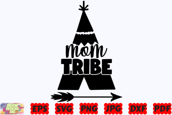 Mom Tribe SVG: A Designer's Take on Modern Embroidery
