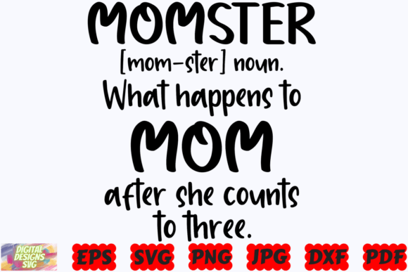 Momster SVG: Bold Graphics for Crafts Projects