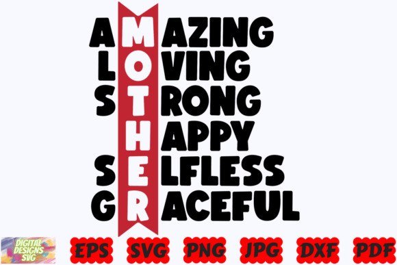 Mother SVG Mom Life Graphics for Crafts